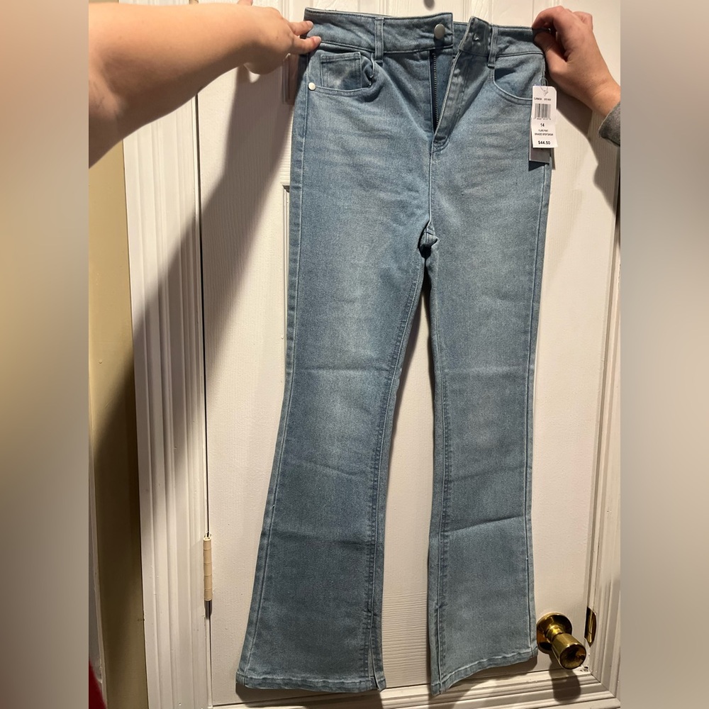 Derek Heart Flare Jeans